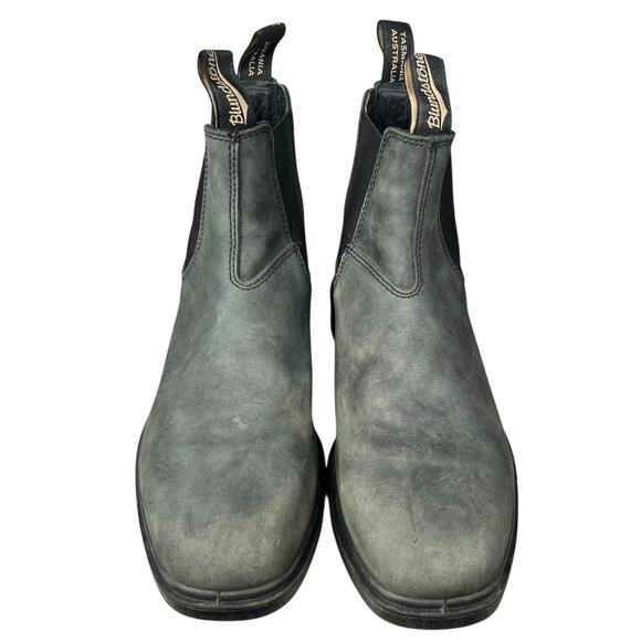 Blundstone Women’s 1910 Steel Grey Leather Chelsea Boot Size 8 US 10 - Picture 7 of 10